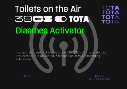 Thumbnail of award 'Diaarhea Activator'