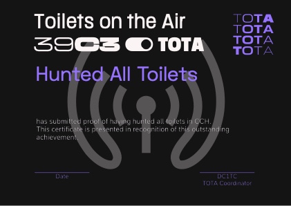 Thumbnail of award 'Hunted all Toilets'