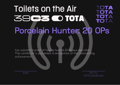 Thumbnail of award 'Porcelain Hunter: 20 OPs'