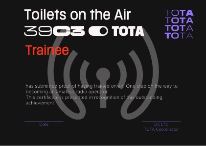 Thumbnail of award 'Trainee'